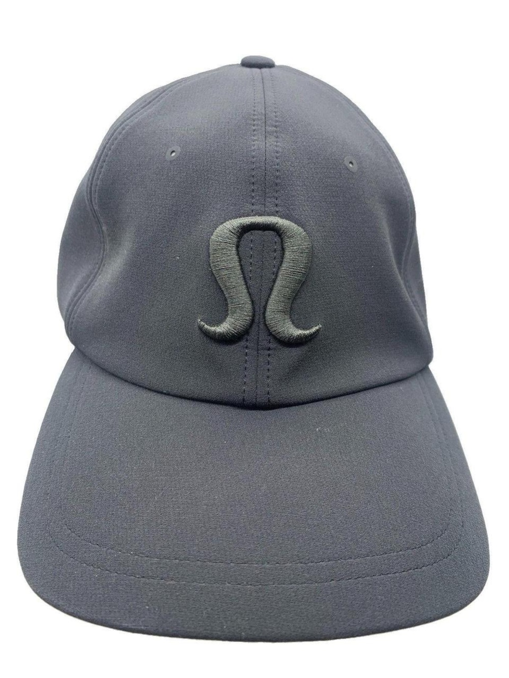 Lululemon Hat Days Shade Ball Cap Logo Athletic Adjustable Black Hat O/S